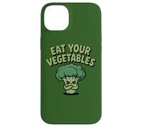 Carcasa para iPhone 14 Plus Come Tus Verduras Vegano Vegetariano Divertido Brócoli Dieta