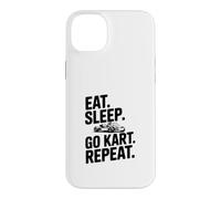 Carcasa para iPhone 14 Plus Comer Dormir Go Kart Repeat