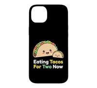 Carcasa para iPhone 14 Plus Comer Tacos para Dos Ahora Mamá Embarazada Esperando Bebé