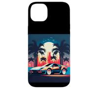 Carcasa para iPhone 14 Plus Cool Vintage Super Car Illustration Novelty Graphic Designs