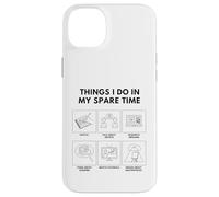 Carcasa para iPhone 14 Plus Cosas Que Hago en mi Tiempo Libre - Amante del Arte