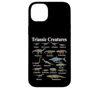 Carcasa para iPhone 14 Plus Criaturas Triásicas Primeros Reptiles Evolución Paleontología