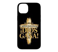 Carcasa para iPhone 14 Plus Cruz Cristiana española Jesús Escritura Religiosa Biblia Dios
