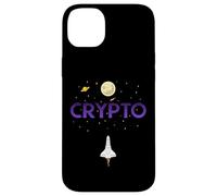 Carcasa para iPhone 14 Plus Cryptocurrency Space Rocket Crypto Go Up Only In Crypto