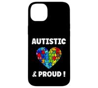 Carcasa para iPhone 14 Plus Cute Autism Awareness I'm Autistic and Proud