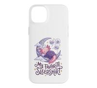 Carcasa para iPhone 14 Plus Cute Axolotl My Favorite Sleepshirt Kawaii Teen Pajama