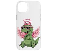 Carcasa para iPhone 14 Plus Cute Dinosaur Angel Valentine's Day Gum Love
