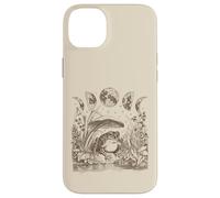 Carcasa para iPhone 14 Plus Cute Frog Mushroom Moon Witchy Fairy Grunge Vintage Graphic