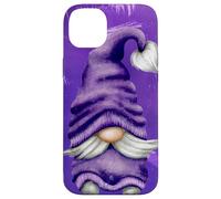 Carcasa para iPhone 14 Plus Cute GNOME Graphic For Gardener and Spring and Summer Purple