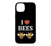 Carcasa para iPhone 14 Plus Cute Little Bee Funny Simple i Love Bees