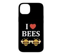 Carcasa para iPhone 14 Plus Cute Little Bee Funny Simple i Love Bees