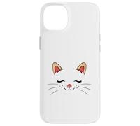 Carcasa para iPhone 14 Plus Cute Sleepy Cat Face Adorable Feline Kitty Lover