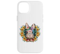 Carcasa para iPhone 14 Plus Cute Sunflower Motif For Women - Easter Bunny with Glasses