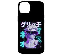 Carcasa para iPhone 14 Plus Cyberpunk Vaporwave David VR Gafas Japonesas Glitch