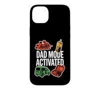 Carcasa para iPhone 14 Plus Dad Mode Activated Funny Fatherhood Minivan Parent Graphic