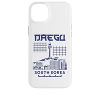 Carcasa para iPhone 14 Plus Daegu Vacation Holiday Bandera de Corea del Sur