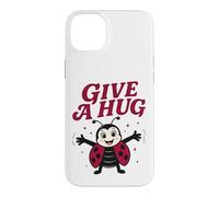 Carcasa para iPhone 14 Plus Dale un Abrazo a Ladybug, Feliz y Divertido último día de Verano Escolar