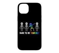 Carcasa para iPhone 14 Plus Dare to Be Yourself Shirt | Cute LGBT Pride T-Shirt