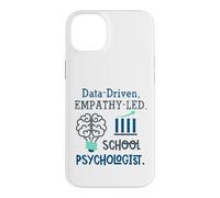 Carcasa para iPhone 14 Plus Data-Driven Empathy-Led School Psychologist Brain Graphic