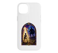 Carcasa para iPhone 14 Plus David Y Goliat Catedral gótica Medieval Mosaico Escena artística