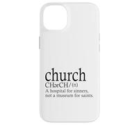Carcasa para iPhone 14 Plus Definición de Iglesia Un Hospital para Pecadores Santos Fe Jesús