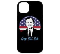 Carcasa para iPhone 14 Plus Día del Presidente George H.W. Bush 41er Presidente 1989-1993