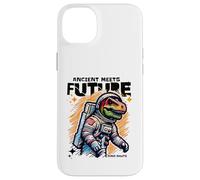 Carcasa para iPhone 14 Plus Dino Astronaut Ancient Rex Future Fusion Art Space Explorer