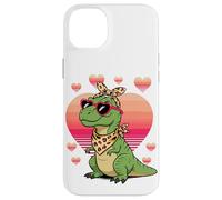 Carcasa para iPhone 14 Plus Dinosaur T-Rex Sunglasses Valentines Day