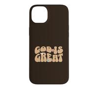 Carcasa para iPhone 14 Plus Dios Es Grande Iglesia Fe Biblia Mujeres Cristianas