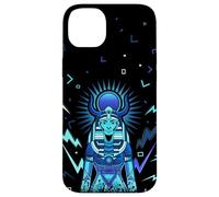 Carcasa para iPhone 14 Plus Diosa Hathor Los Años 80 Antiguo Egipto Mística Egipcio