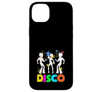 Carcasa para iPhone 14 Plus Disco de Patines Boombox Retro Vintage de Regreso a los 80
