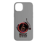 Carcasa para iPhone 14 Plus Disco de Vinilo Retro de música para el corazón