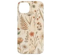Carcasa para iPhone 14 Plus Diseño botánico de Prado de jardín de Flores Silvestres Vintage