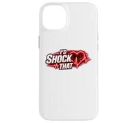 Carcasa para iPhone 14 Plus Diseño cardiaco Divertido con Texto en inglés I'D Shock That