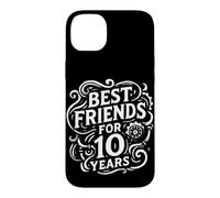 Carcasa para iPhone 14 Plus Diseño con Texto en alemán Beste Freunde Seit 10 Jahren Freundschaft