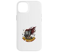 Carcasa para iPhone 14 Plus Diseño de Fuerza de Escudo de Espada No Retreat Warrior
