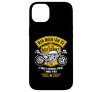 Carcasa para iPhone 14 Plus Diseño de Motocicleta Iron Mountain Road US-16A Dakota del Sur