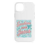 Carcasa para iPhone 14 Plus Diseño de Sunshine and Jesus Christian Beach Faith