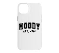 Carcasa para iPhone 14 Plus Diseño Divertido para Amantes del Café a Las 7am