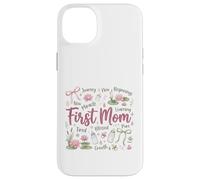 Carcasa para iPhone 14 Plus Diseño First Mom Blessed New Motherhood Mama