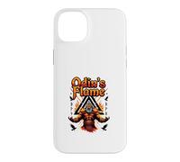 Carcasa para iPhone 14 Plus Diseño mítico del símbolo del Poder del Dios del Fuego Guerrero