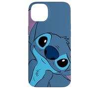 Carcasa para iPhone 14 Plus Disney Lilo and Stitch Cute Stitch Face Gris pizarra