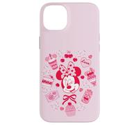 Carcasa para iPhone 14 Plus Disney Minnie Mouse Sweet Treats & Cherries Pink Coquette