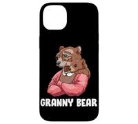 Carcasa para iPhone 14 Plus Divertida Abuelita Oso Y Su Nieto: Día De La Abuela