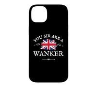 Carcasa para iPhone 14 Plus Divertida Bandera británica patriótica del Reino Unido