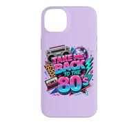 Carcasa para iPhone 14 Plus Divertido Boombox Retro estético Take Me Back to The 80's