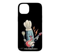 Carcasa para iPhone 14 Plus Divertido Disfraz de Rock de Cocina para los Amantes de la Guitarra y la Cocina