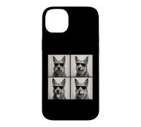 Carcasa para iPhone 14 Plus Divertido fotomatón Berger Picard Lover, Bonito Perro