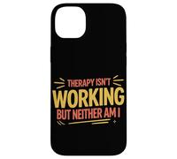 Carcasa para iPhone 14 Plus Divertido Humor Oscuro Caos Mental Lucha Burnout
