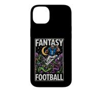 Carcasa para iPhone 14 Plus Divertido Jugador de fútbol de fantasía vence a los Monstruos Diciendo